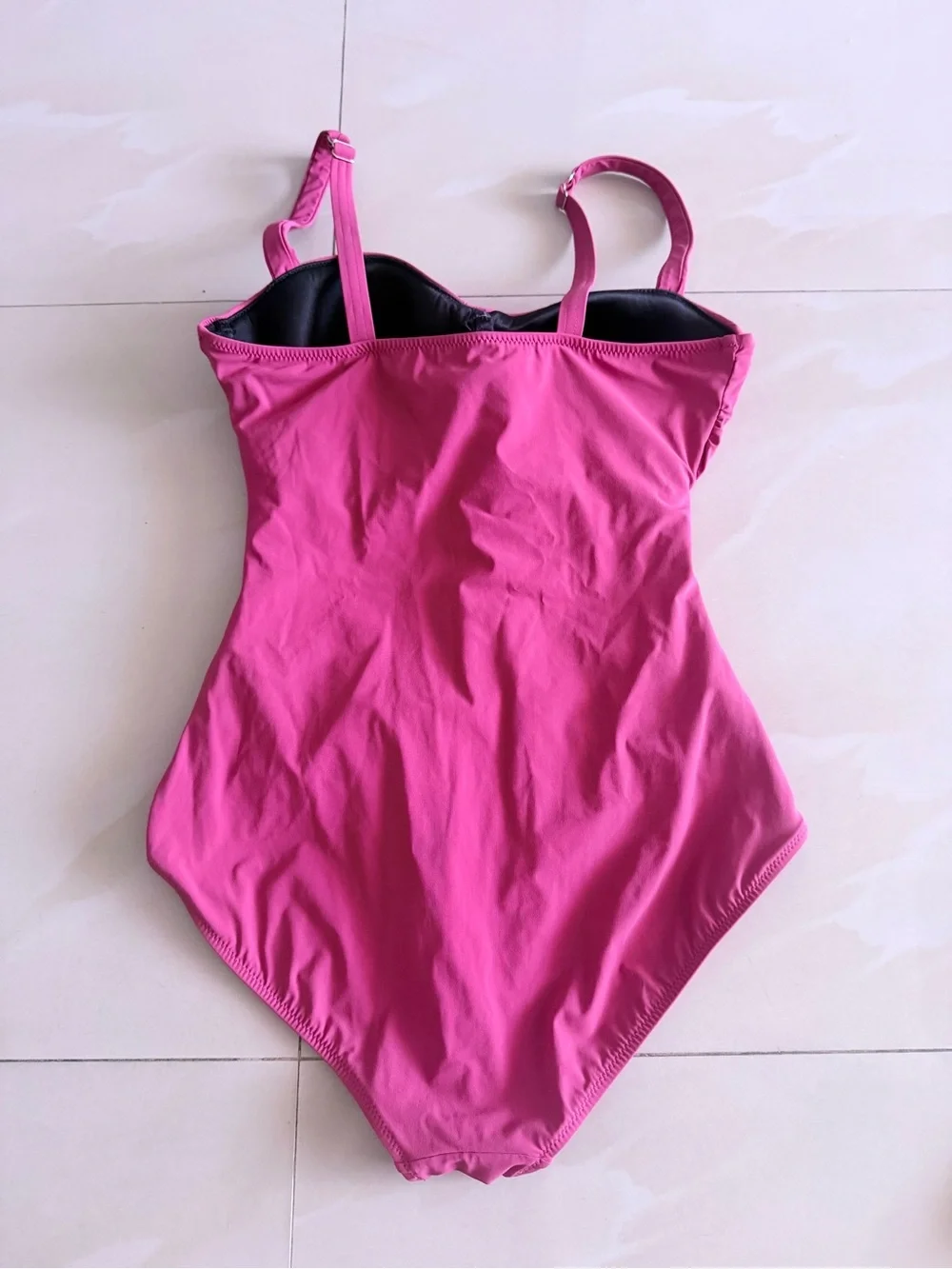 Gottex Hot Pink Twist-Front One-Piece Swimsuit